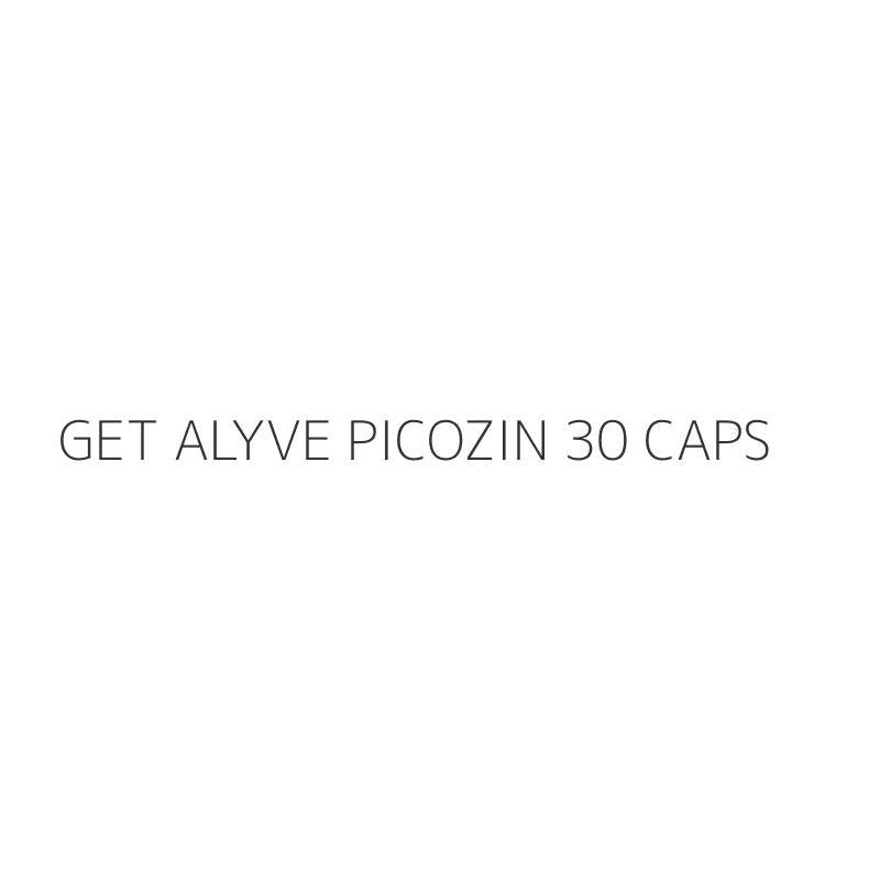 GET ALYVE PICOZIN 30 CAPS