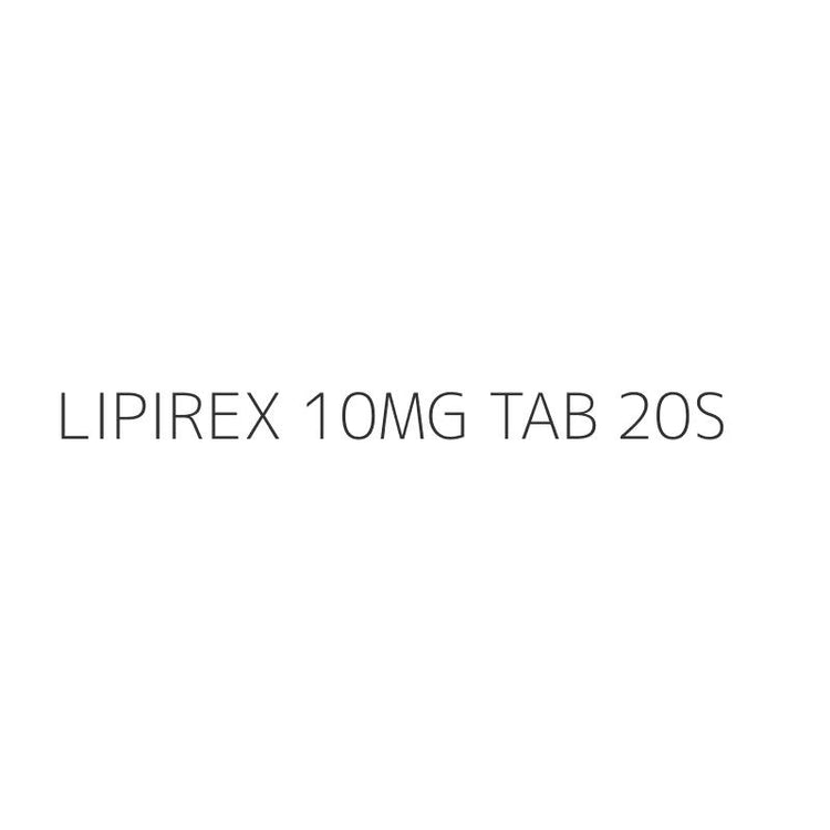 LIPIREX 10MG TAB 20S