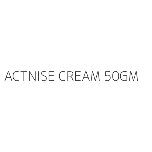 ACTNISE CREAM 50GM