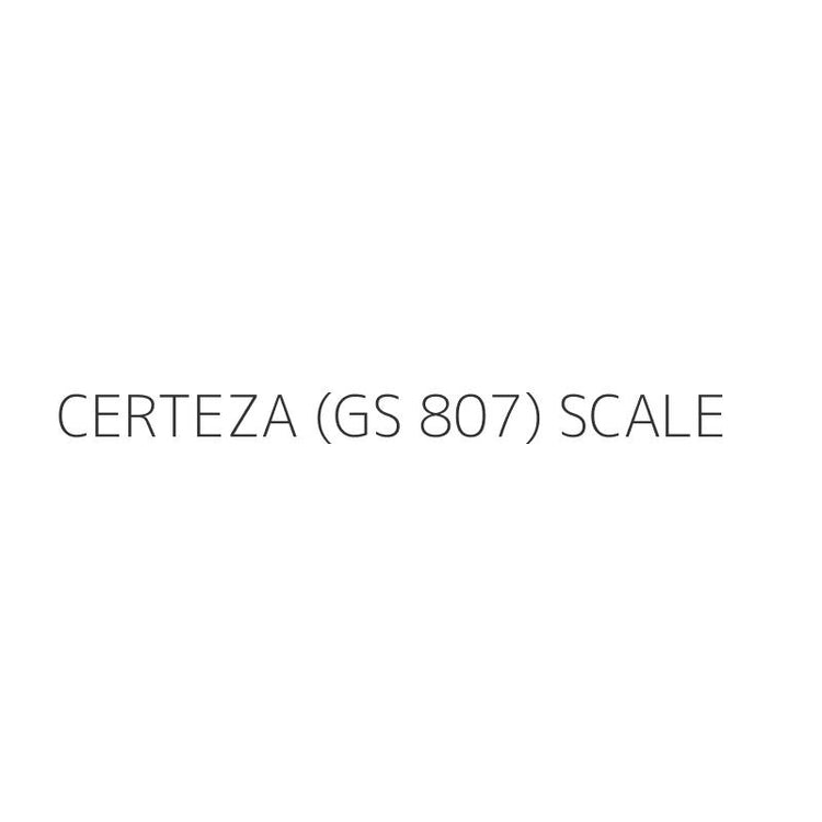 CERTEZA (GS 807) SCALE
