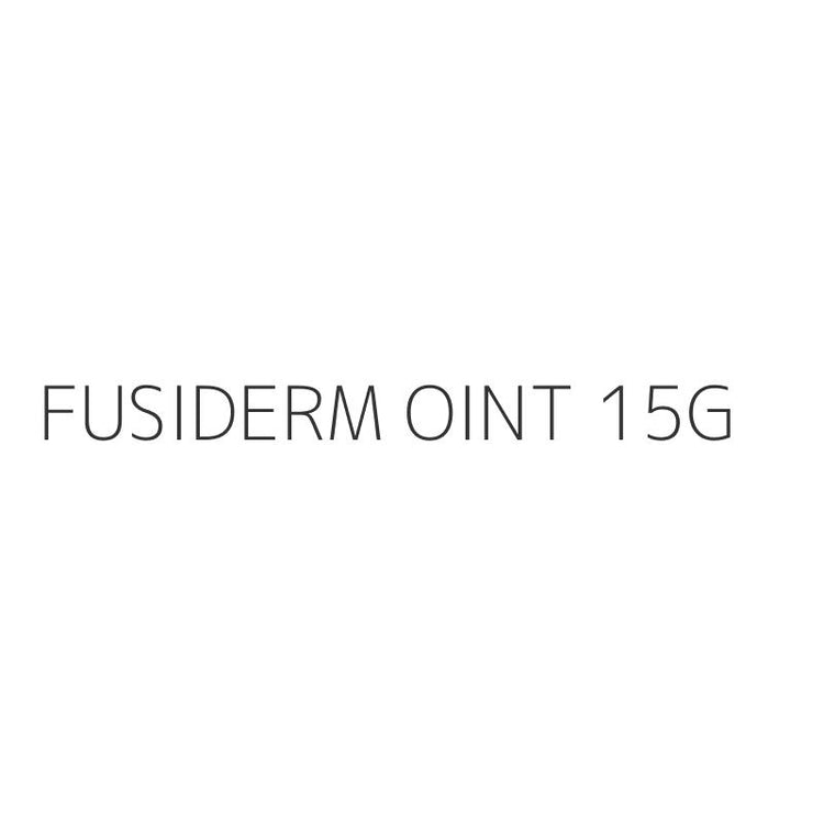 FUSIDERM OINT 15G