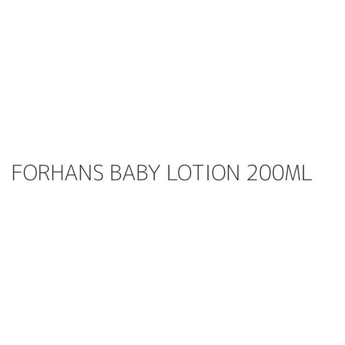 FORHANS BABY LOTION 200ML