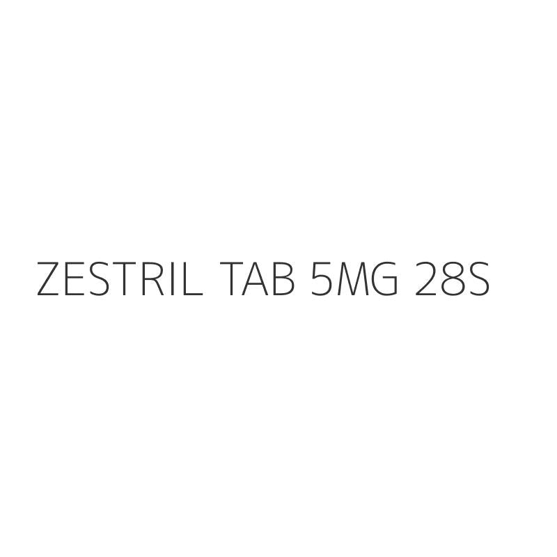 ZESTRIL TAB 5MG 28S