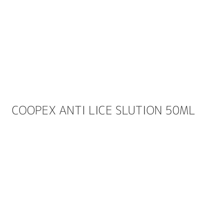COOPEX ANTI LICE SLUTION 50ML