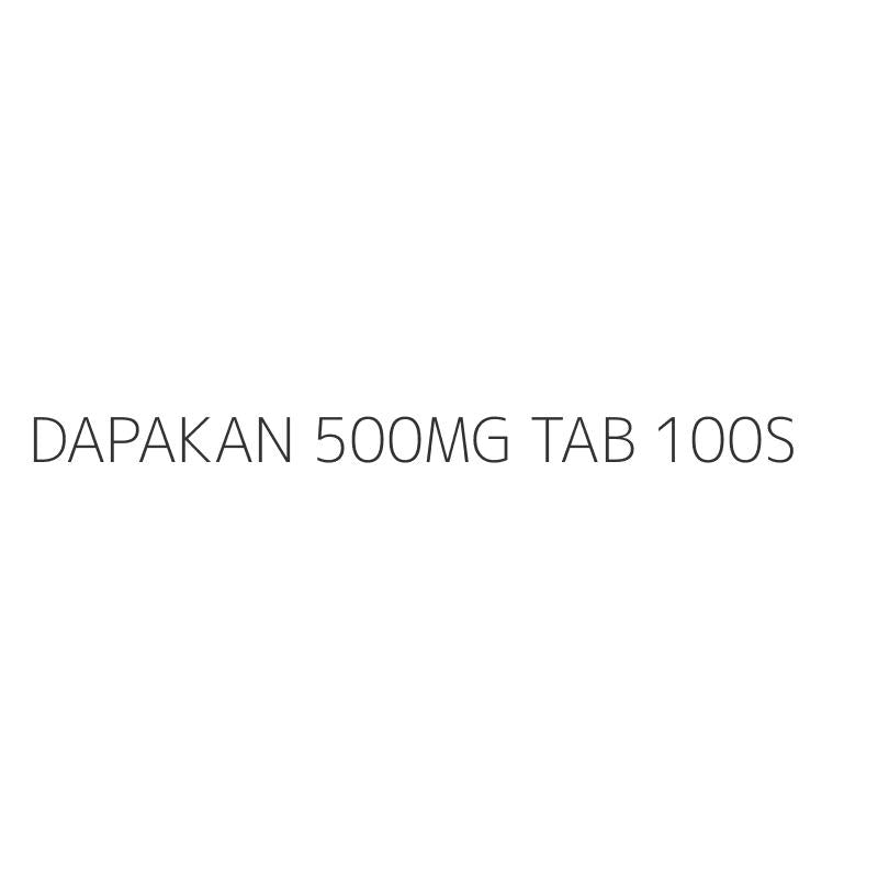 DAPAKAN 500MG TAB 100S