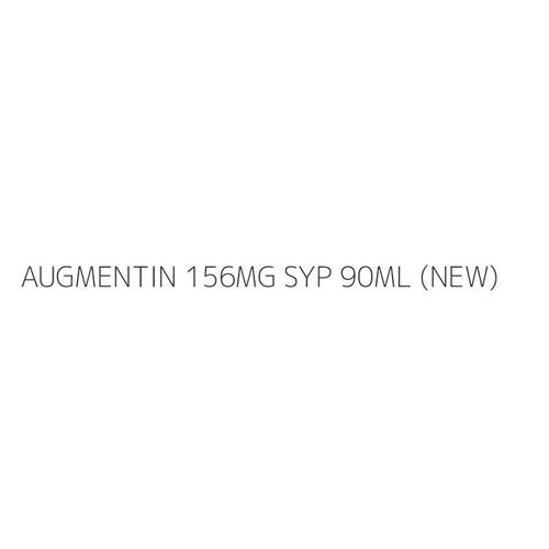 AUGMENTIN 156MG SYP 90ML (NEW)