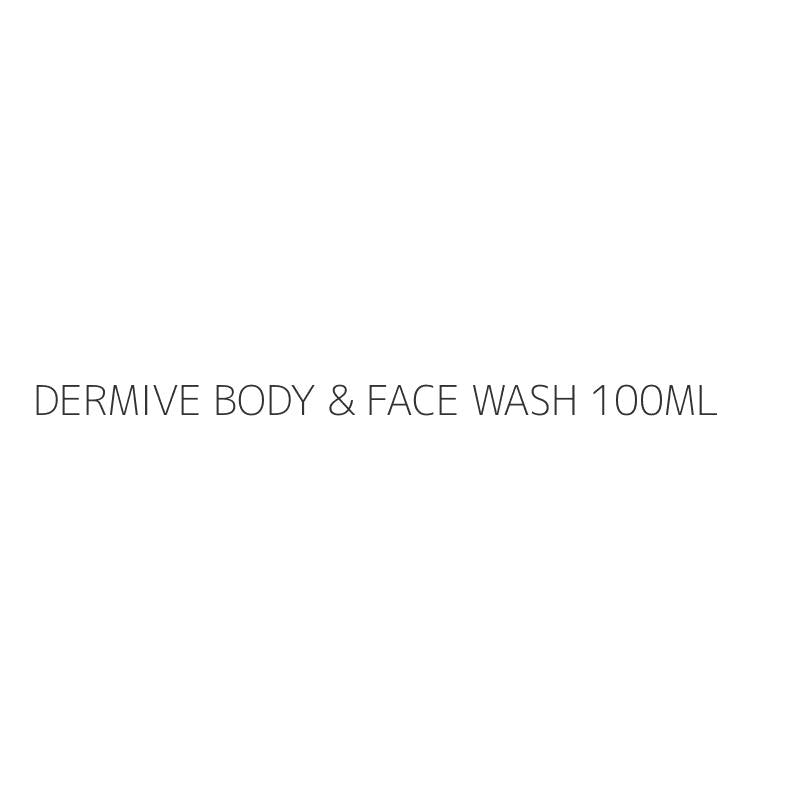 DERMIVE BODY & FACE WASH 100ML
