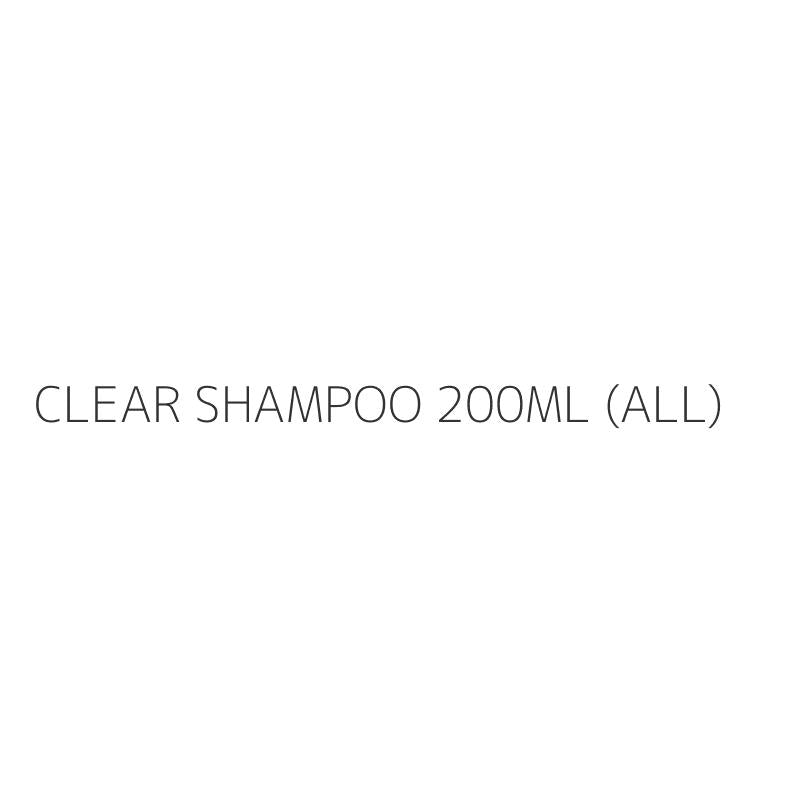 CLEAR SHAMPOO 200ML (ALL)
