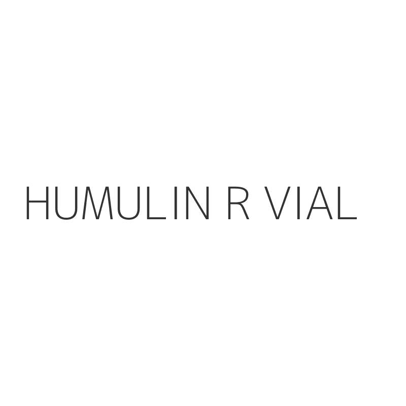 HUMULIN R VIAL