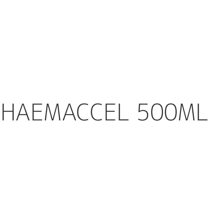 HAEMACCEL 500ML