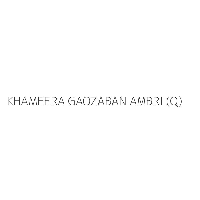KHAMEERA GAOZABAN AMBRI (Q)