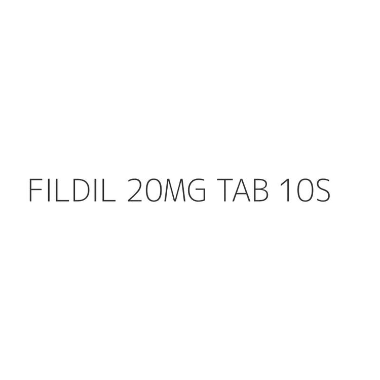 FILDIL 20MG TAB 10S