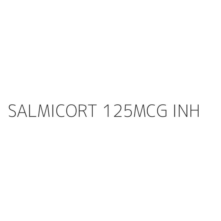 SALMICORT 125MCG INH