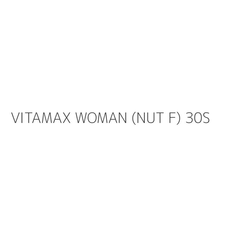 VITAMAX WOMAN (NUT F) 30S