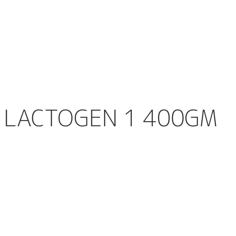 LACTOGEN 1 400GM