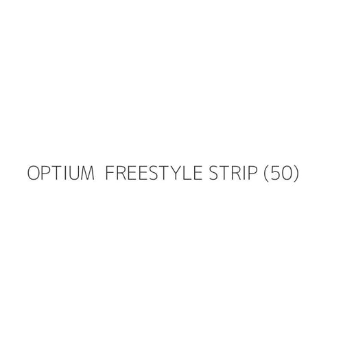 OPTIUM  FREESTYLE STRIP (50)