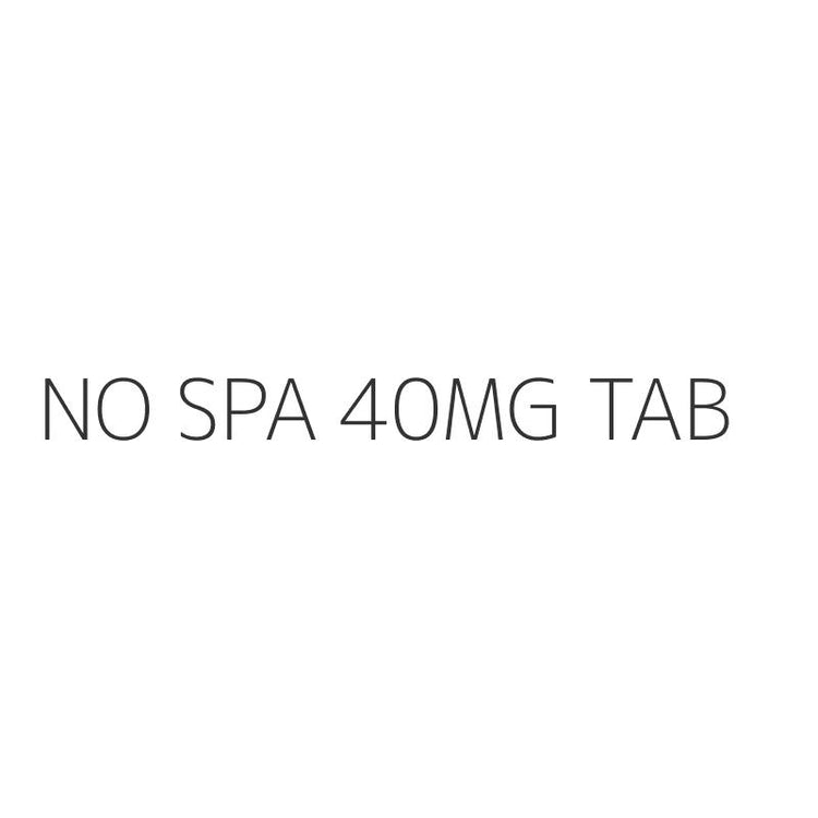 NO SPA 40MG TAB