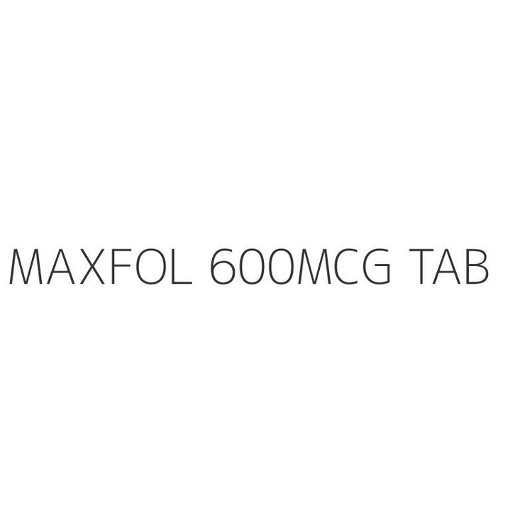 MAXFOL 600MCG TAB