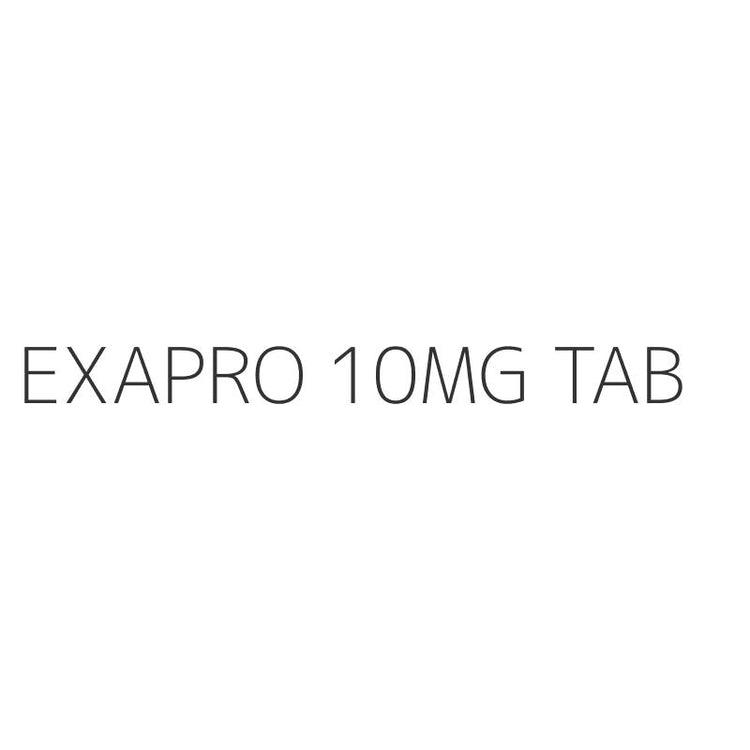 EXAPRO 10MG TAB