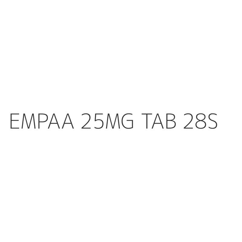 EMPAA 25MG TAB 28S