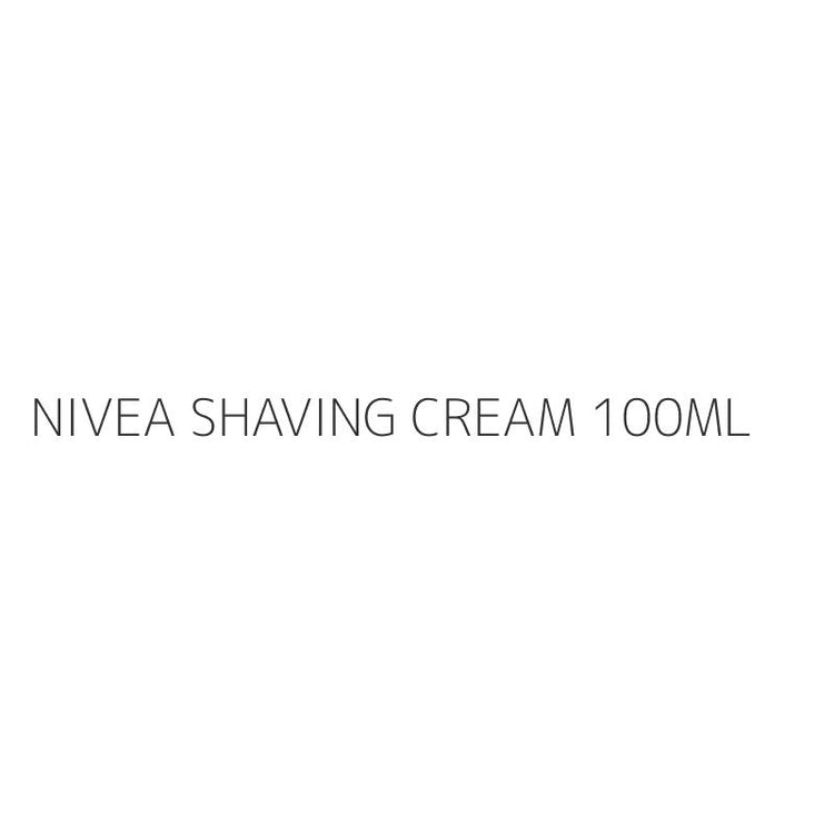 NIVEA SHAVING CREAM 100ML