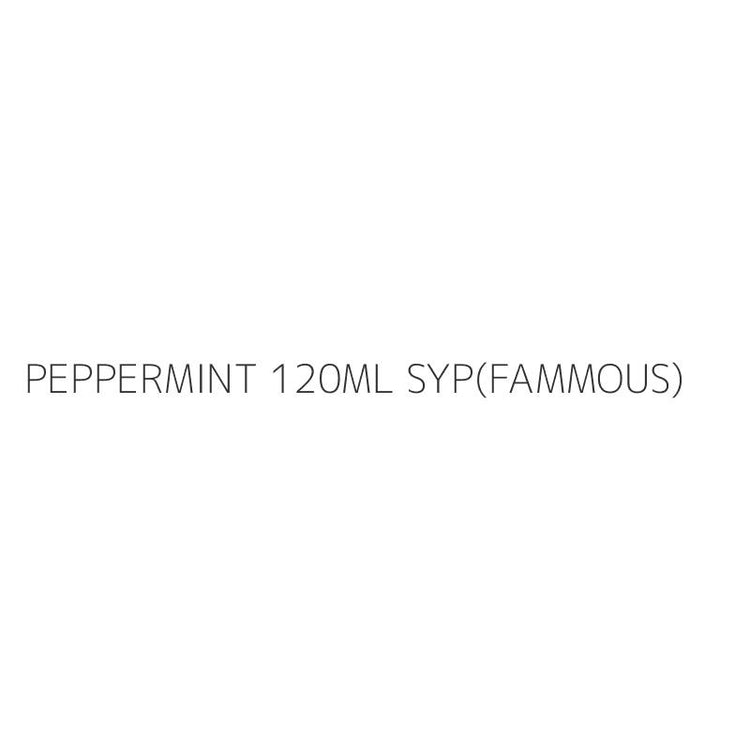 PEPPERMINT 120ML SYP(FAMMOUS)