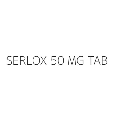 SERLOX 50 MG TAB
