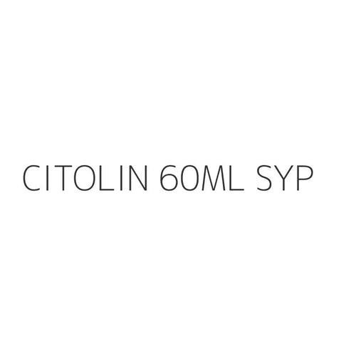 CITOLIN 60ML SYP