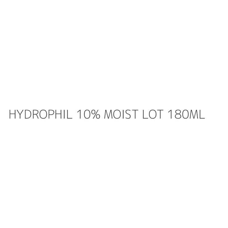 HYDROPHIL 10% MOIST LOT 180ML