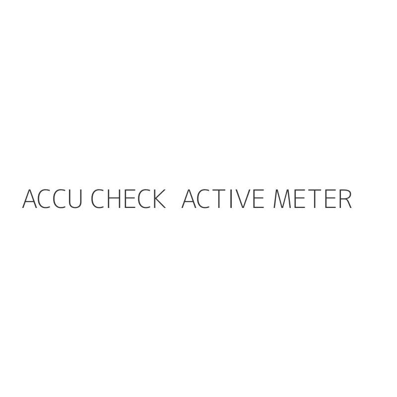 ACCU CHECK  ACTIVE METER