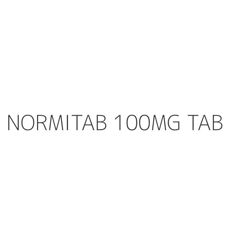NORMITAB 100MG TAB