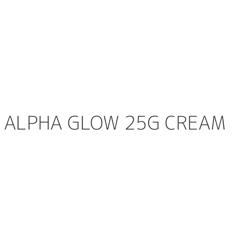 ALPHA GLOW 25G CREAM