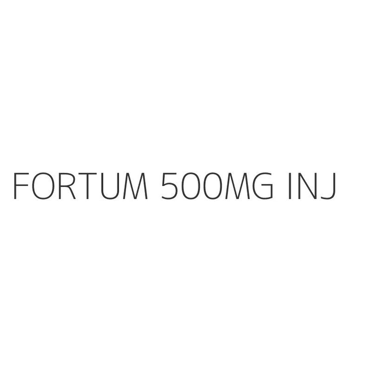 FORTUM 500MG INJ
