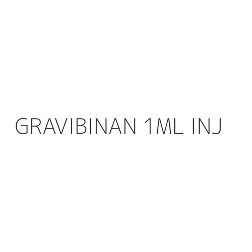 GRAVIBINAN 1ML INJ