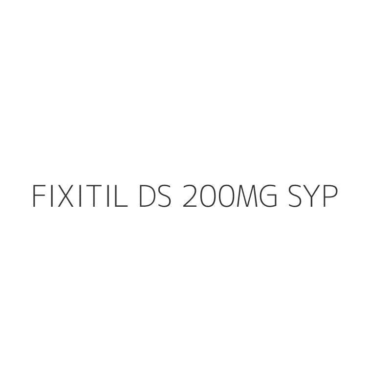 FIXITIL DS 200MG SYP