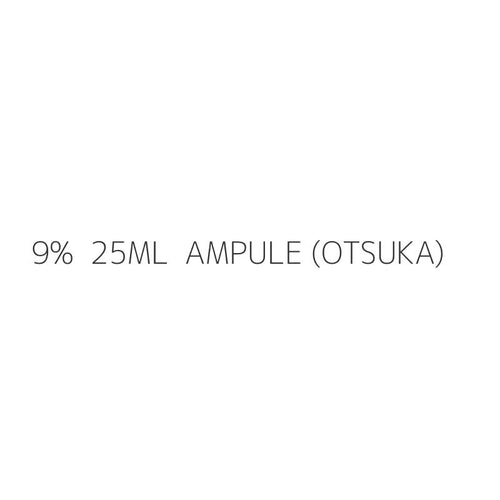 9%  25ML  AMPULE (OTSUKA)