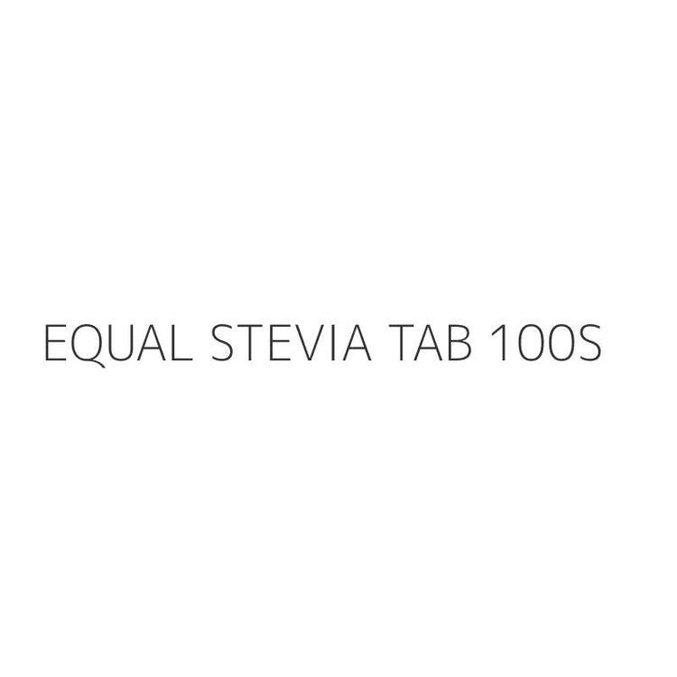 EQUAL STEVIA TAB 100S