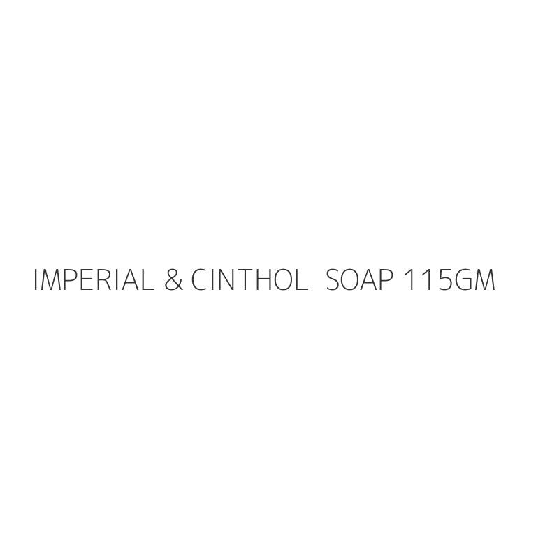IMPERIAL & CINTHOL  SOAP 115GM