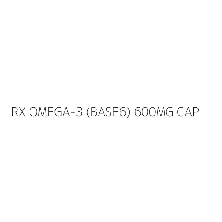 RX OMEGA-3 (BASE6) 600MG CAP