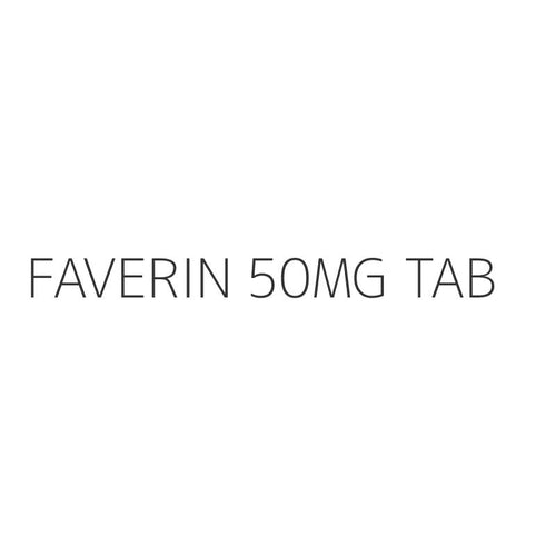 FAVERIN 50MG TAB