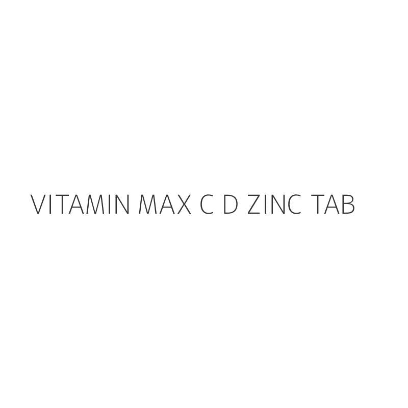 VITAMIN MAX C D ZINC TAB