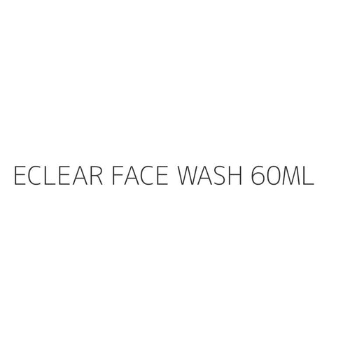 ECLEAR FACE WASH 60ML