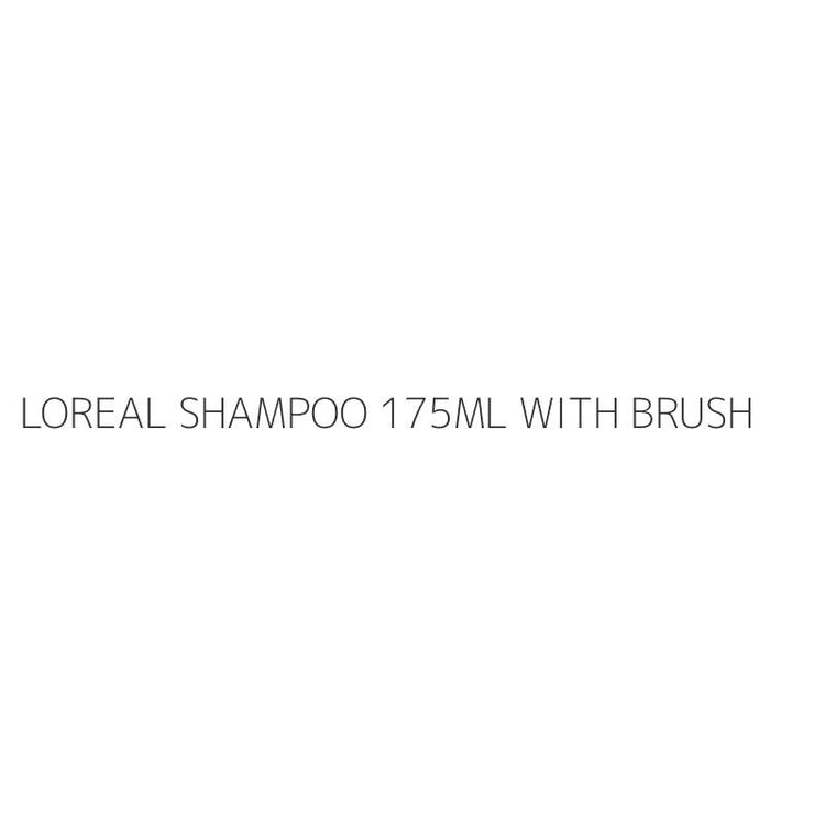 LOREAL SHAMPOO 175ML WITH BRUSH
