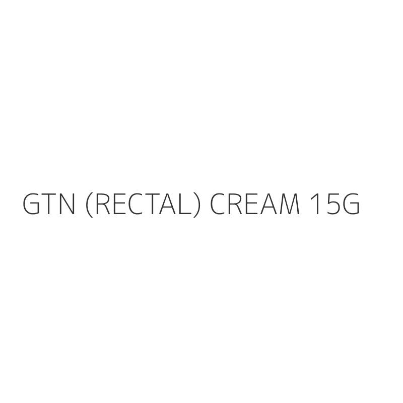 GTN (RECTAL) CREAM 15G