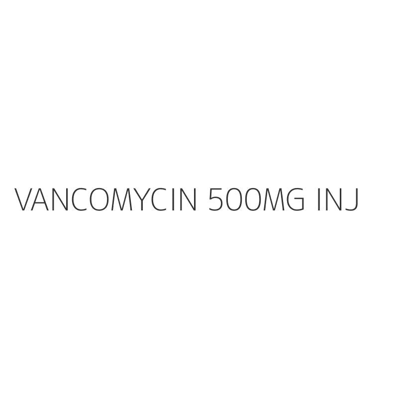 VANCOMYCIN 500MG INJ