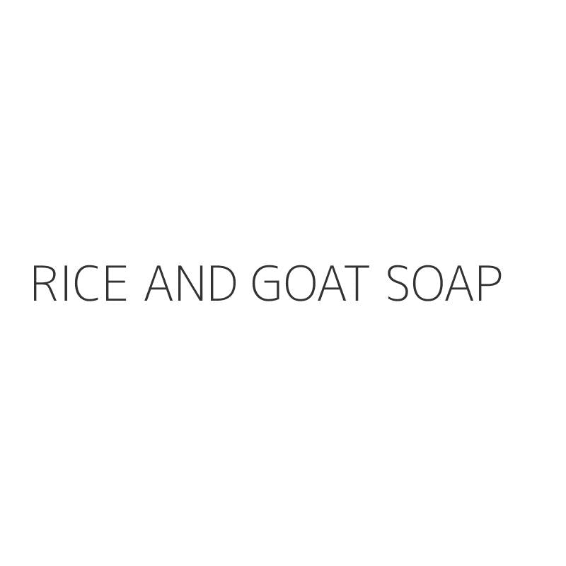 RICE AND GOAT SOAP