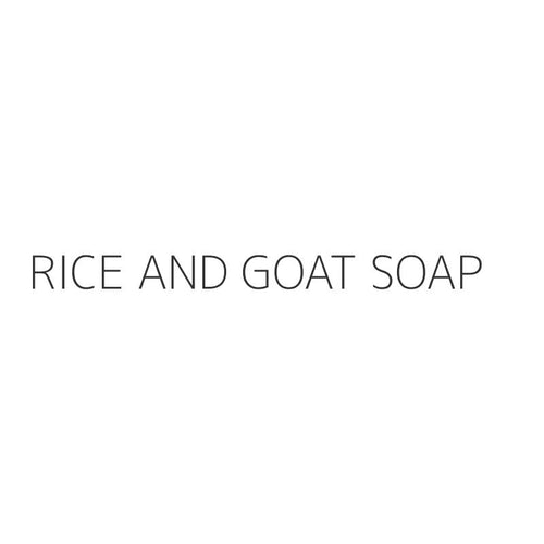 RICE AND GOAT SOAP