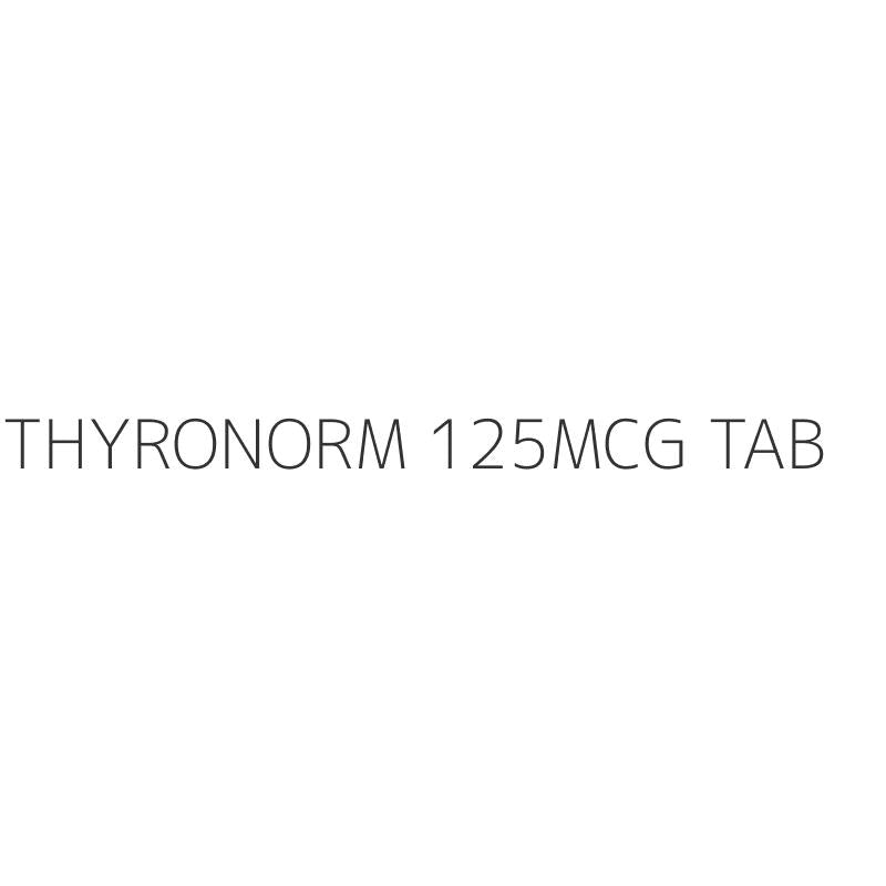THYRONORM 125MCG TAB