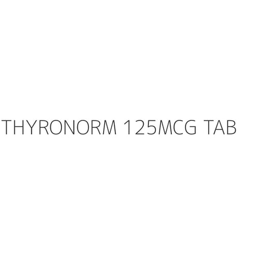 THYRONORM 125MCG TAB