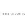 GETFIL TAB 25MG 4S